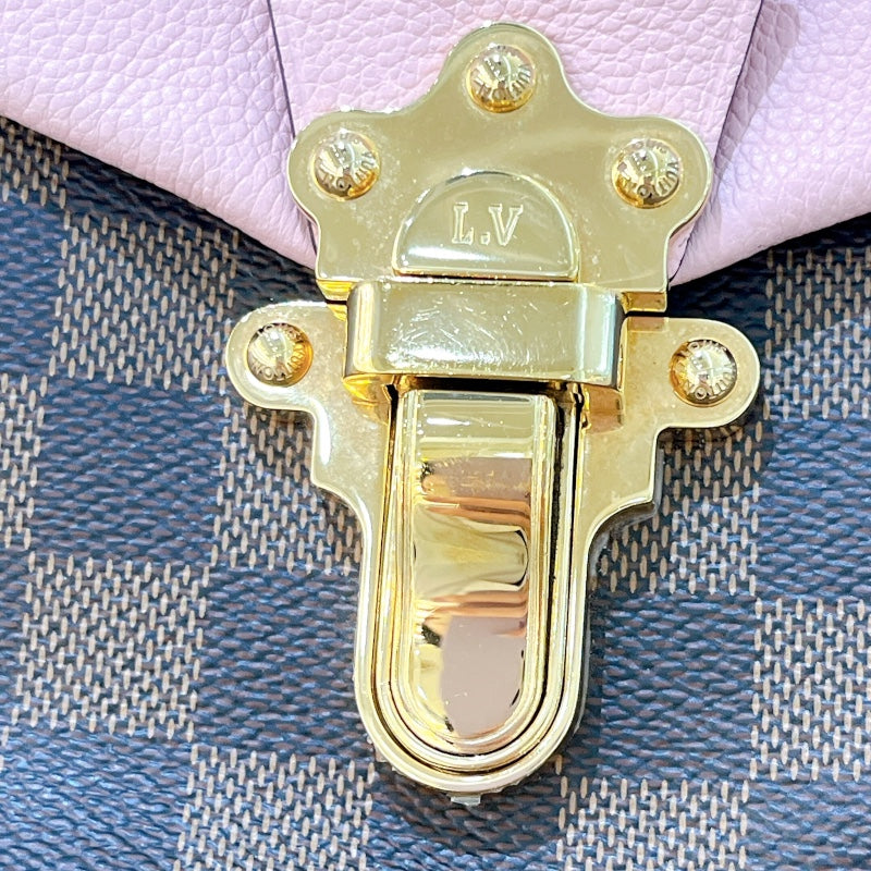ルイ・ヴィトン LOUIS VUITTON クラプトン N42259 ピンク/ブラウン ダミエ レディース リュック・デイパック