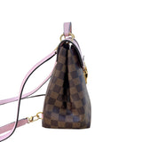 ルイ・ヴィトン LOUIS VUITTON クラプトン N42259 ピンク/ブラウン ダミエ レディース リュック・デイパック