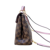 ルイ・ヴィトン LOUIS VUITTON クラプトン N42259 ピンク/ブラウン ダミエ レディース リュック・デイパック