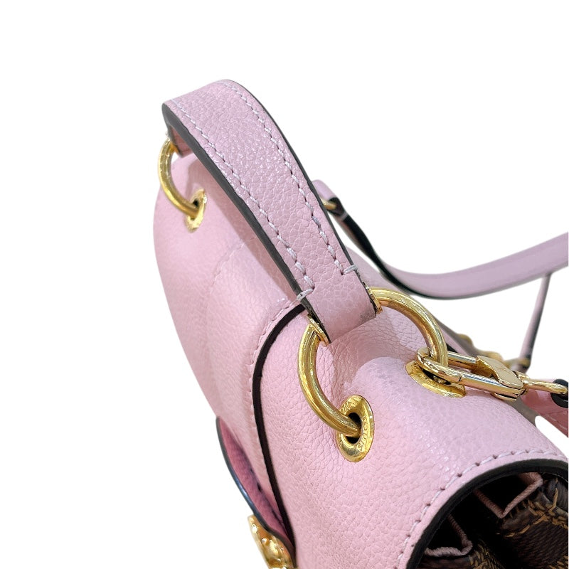 ルイ・ヴィトン LOUIS VUITTON クラプトン N42259 ピンク/ブラウン ダミエ レディース リュック・デイパック