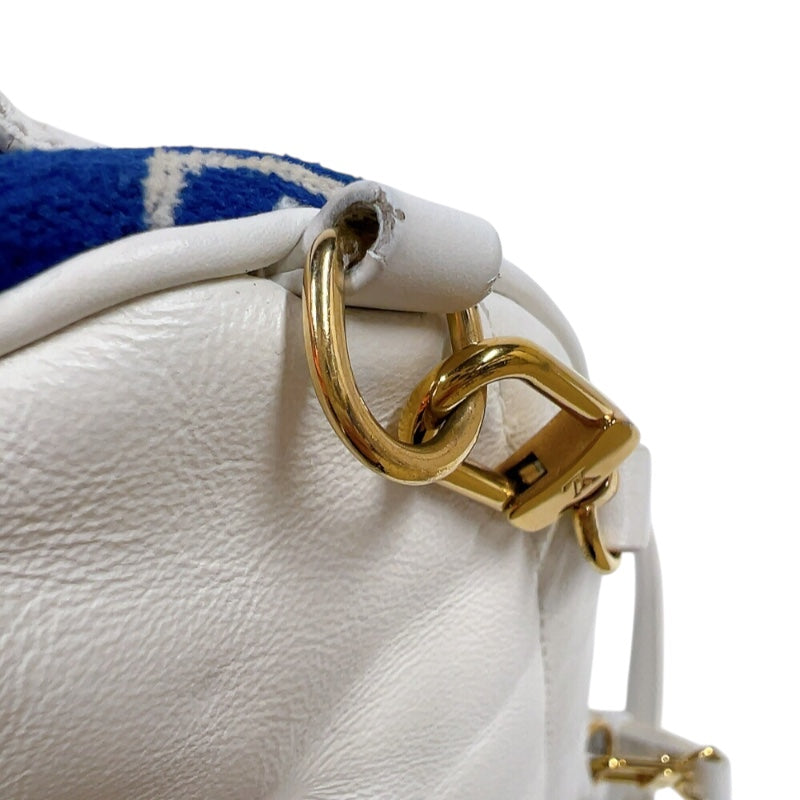 ルイ・ヴィトン LOUIS VUITTON パームスプリングス ミニ M46207 ブルー モノグラム・ベルベッド レディース リュック・デイパック