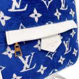 ルイ・ヴィトン LOUIS VUITTON パームスプリングス ミニ M46207 ブルー モノグラム・ベルベッド レディース リュック・デイパック