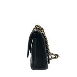 シャネル CHANEL マトラッセ25 A01112 ブラック　ゴールド金具 キャビア レディース ショルダーバッグ