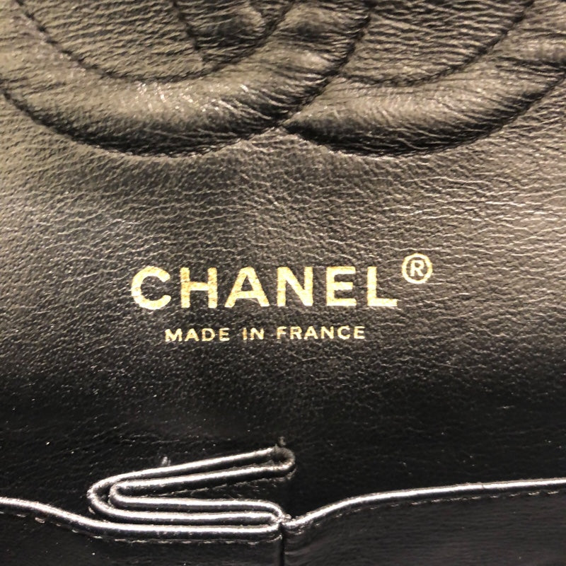 シャネル CHANEL マトラッセ25 A01112 ブラック　ゴールド金具 キャビア レディース ショルダーバッグ