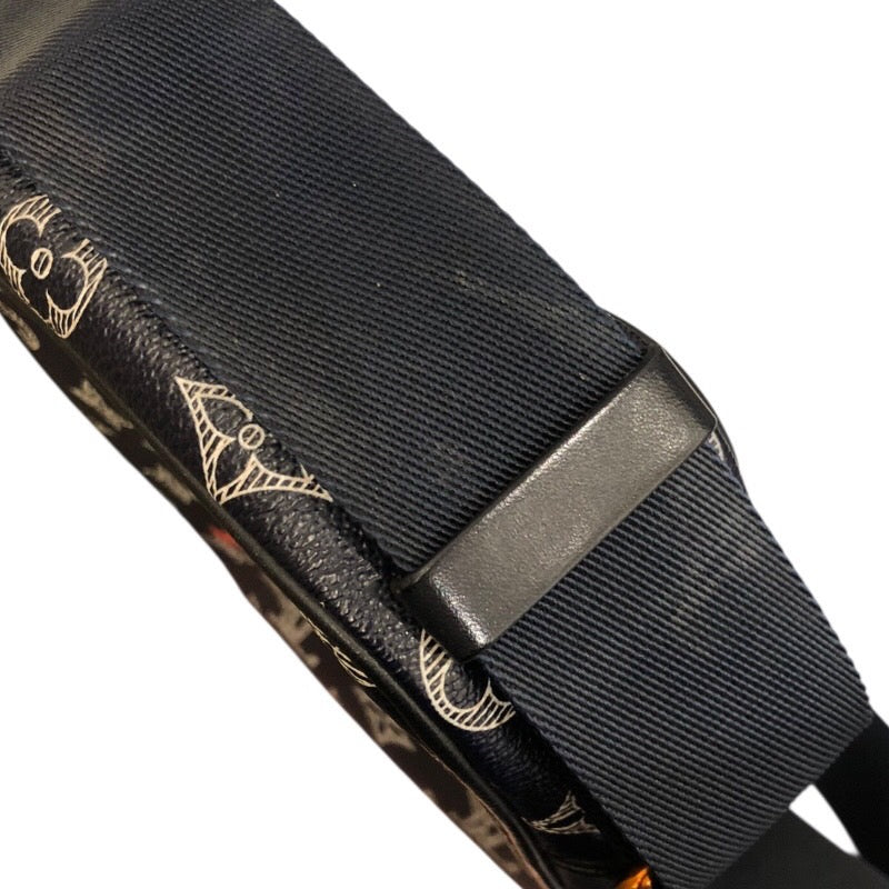 ルイ・ヴィトン LOUIS VUITTON ダヌーブPM M43678 ネイビー モノグラム・インク メンズ ショルダーバッグ