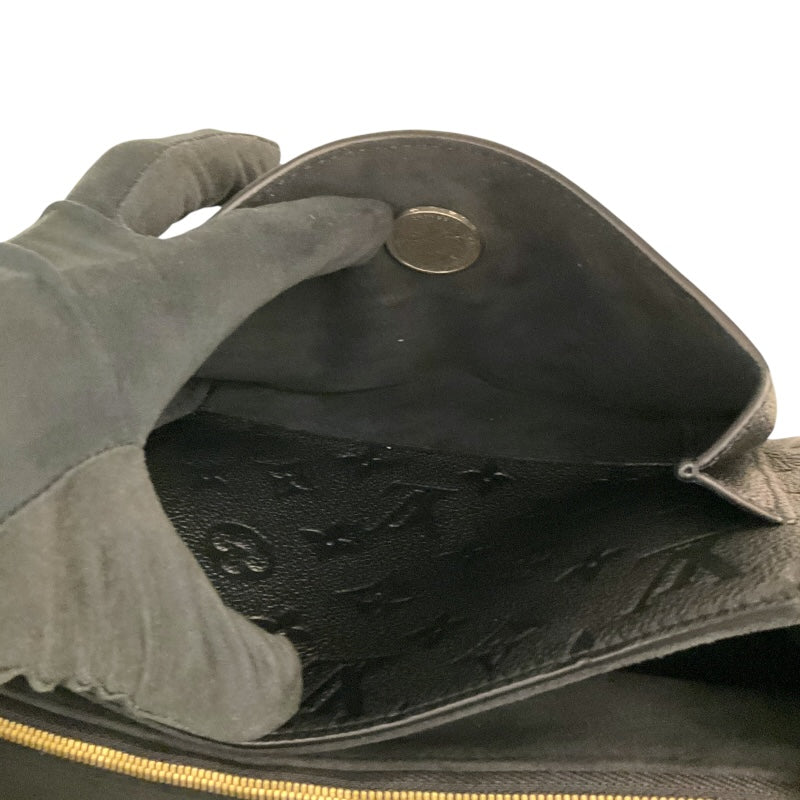 ルイ・ヴィトン LOUIS VUITTON ヴァヴァンPM M44151 ブラック モノグラム・アンプラント レディース ショルダーバッグ