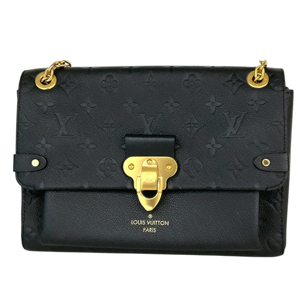 ルイ・ヴィトン LOUIS VUITTON ヴァヴァンPM M44151 ブラック モノグラム・アンプラント レディース ショルダーバッグ