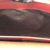サンローラン SAINT LAURENT カサンドラ チェーンウォレット 377828 レッド×GD金具 グレインレザー レディース ウォレットチェーン