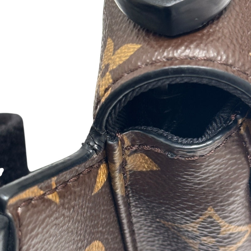 ルイ・ヴィトン LOUIS VUITTON Sロック・スリングバッグ M45807 モノグラム・マカサー PVC/レザー メンズ ボディバッグ