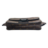 ルイ・ヴィトン LOUIS VUITTON Sロック・スリングバッグ M45807 モノグラム・マカサー PVC/レザー メンズ ボディバッグ