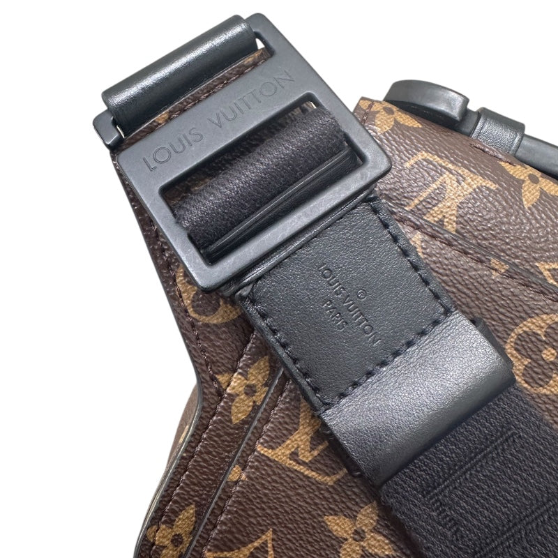ルイ・ヴィトン LOUIS VUITTON Sロック・スリングバッグ M45807 モノグラム・マカサー PVC/レザー メンズ ボディバッグ