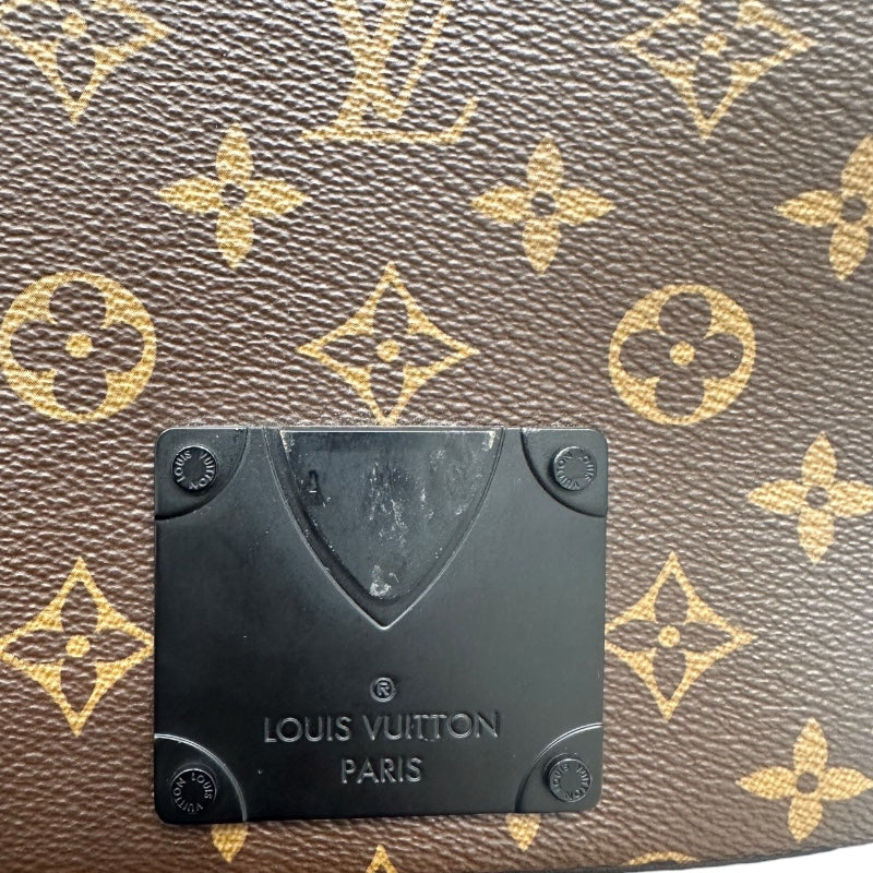 ルイ・ヴィトン LOUIS VUITTON Sロック・スリングバッグ M45807 モノグラム・マカサー PVC/レザー メンズ ボディバッグ