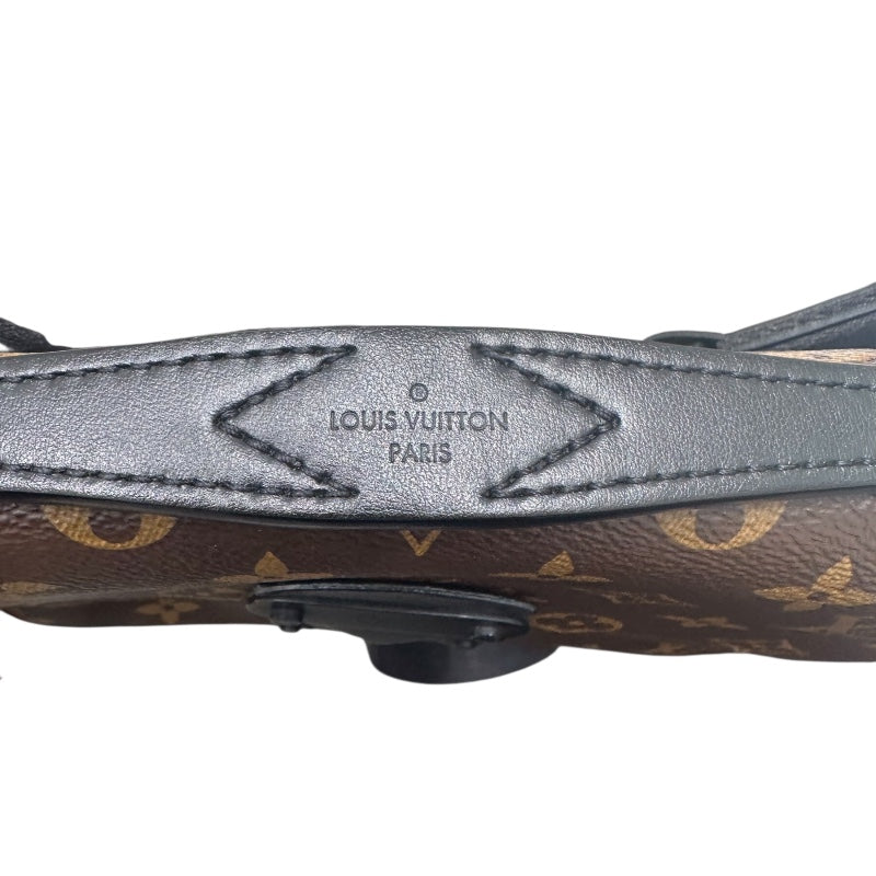 ルイ・ヴィトン LOUIS VUITTON Sロック・スリングバッグ M45807 モノグラム・マカサー PVC/レザー メンズ ボディバッグ