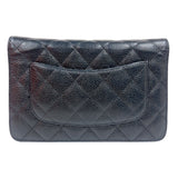 シャネル CHANEL マトラッセチェーンウォレット A33814 ブラック　ゴールド金具 キャビアスキン レディース 長財布