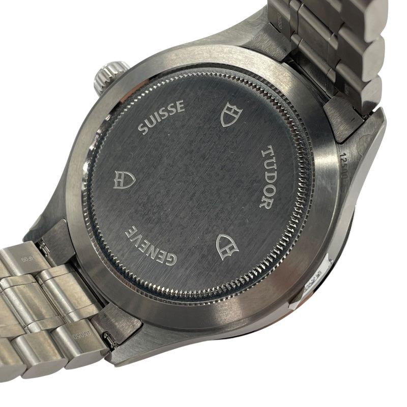 チューダー/チュードル TUDOR スタイル 12500 ブラック SS メンズ 腕時計