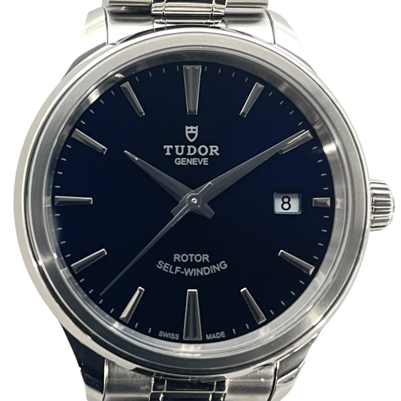 チューダー/チュードル TUDOR スタイル 12500 ネイビー SS メンズ 腕時計