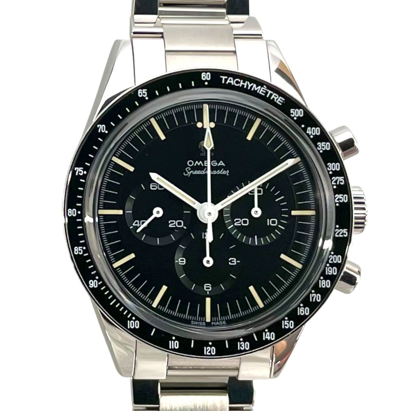 オメガ OMEGA スピードマスター キャリバー321 311.30.40.30.01.001 ブラック SS 手巻き メンズ 腕時計