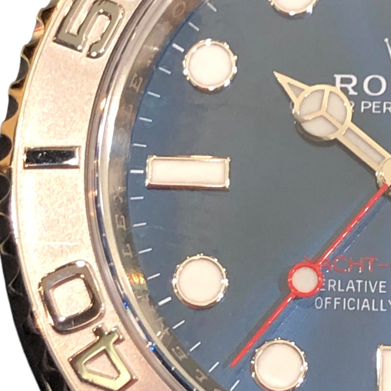 ロレックス ROLEX ヨットマスター40 126622 ブルー Ptプラチナ Pt/SS メンズ 腕時計