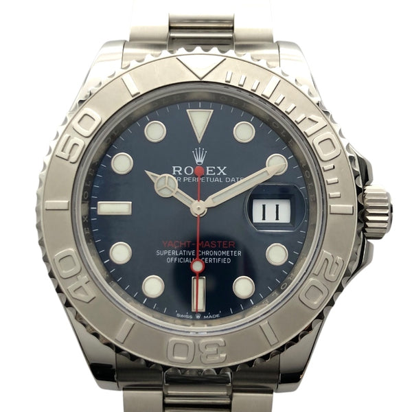ロレックス ROLEX ヨットマスター40 126622 ブルー Ptプラチナ Pt/SS メンズ 腕時計