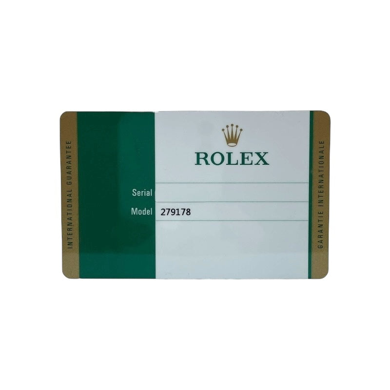 ロレックス ROLEX デイトジャスト28 279178 ゴールド K18イエローゴールド K18YG 自動巻き レディース 腕時計