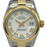 ロレックス ROLEX デイトジャスト26 179163 ホワイト ゴールド/ステンレススチール 自動巻き レディース 腕時計