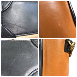 セリーヌ CELINE ラゲージナノショッパー トリコロール レザー レディース トートバッグ