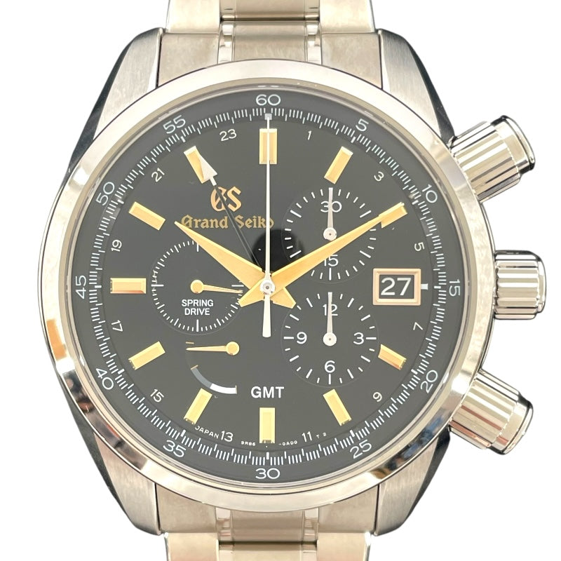 グランドセイコー Grand Seiko スポーツコレクション スプリングドライブ マスターショップ限定 SBGC205 ブラック チタン メンズ 腕時計