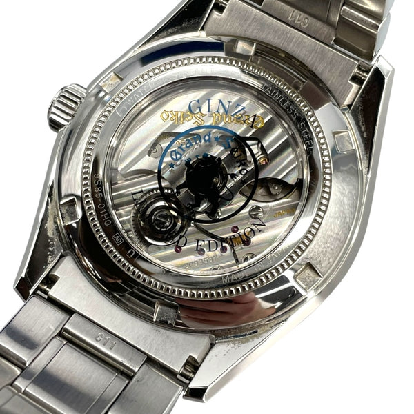 グランドセイコー Grand Seiko ヘリテージコレクション 銀座530本限定 SBGH317 パープル SS 自動巻き メンズ 腕時計