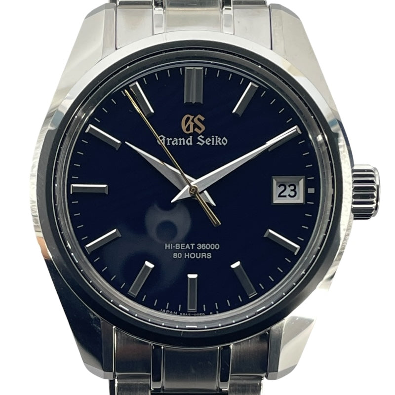 グランドセイコー Grand Seiko ヘリテージコレクション メカニカルハイピート44 SLGH009 ネイビー SS 自動巻き メンズ 腕時計