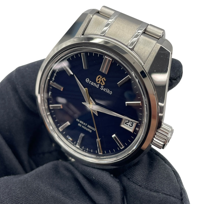 グランドセイコー Grand Seiko ヘリテージコレクション メカニカルハイピート44 SLGH009 ネイビー SS 自動巻き メンズ 腕時計