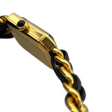 シャネル CHANEL プルミエール S H0001 ブラック GP レディース 腕時計