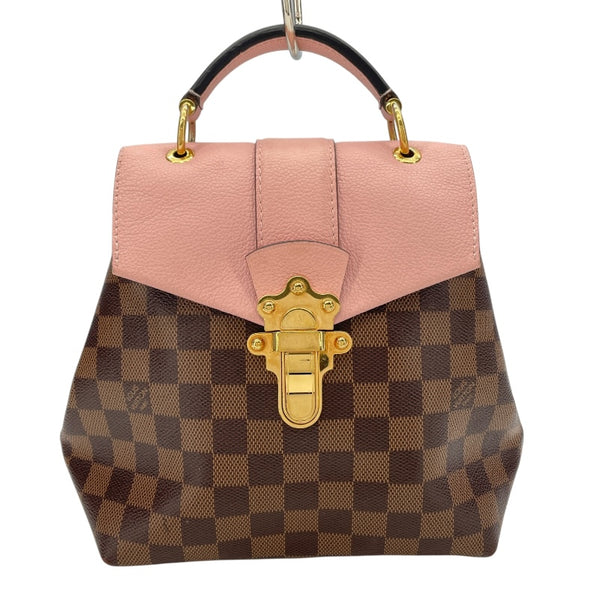 ルイ・ヴィトン LOUIS VUITTON クラプトン N42262 ブラウン ダミエ・エベヌ レディース リュック・デイパック