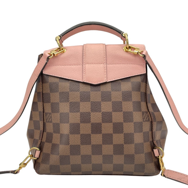 ルイ・ヴィトン LOUIS VUITTON クラプトン N42262 ブラウン ダミエ・エベヌ レディース リュック・デイパック