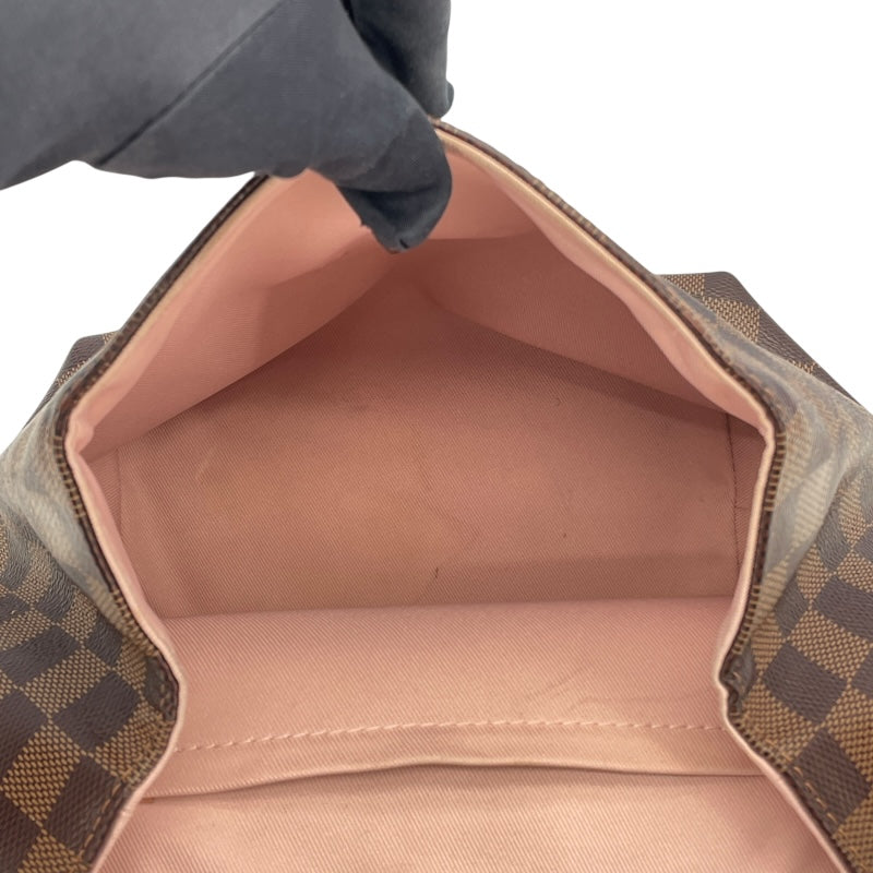 ルイ・ヴィトン LOUIS VUITTON クラプトン N42262 ブラウン ダミエ・エベヌ レディース リュック・デイパック