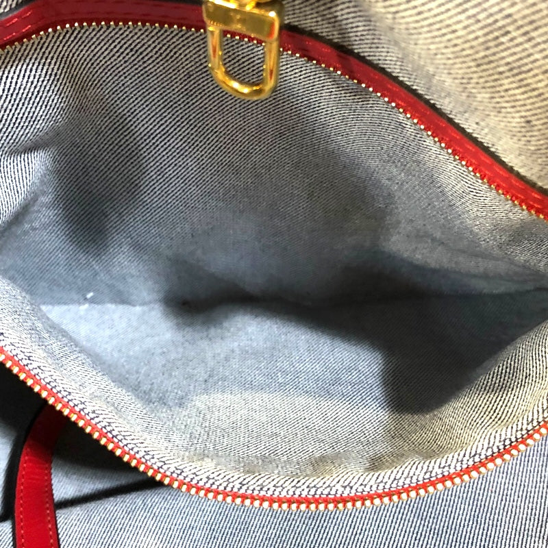 ルイ・ヴィトン LOUIS VUITTON オンザゴーGM M44992 デニムパッチワーク モノグラム レディース トートバッグ