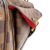 ルイ・ヴィトン LOUIS VUITTON ナイツブリッジ N51201 ブラウン ゴールド金具 ダミエ・エベヌ レディース ハンドバッグ