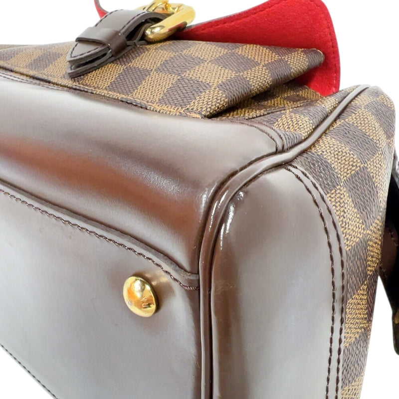 ルイ・ヴィトン LOUIS VUITTON ナイツブリッジ N51201 ブラウン ゴールド金具 ダミエ・エベヌ レディース ハンドバッグ
