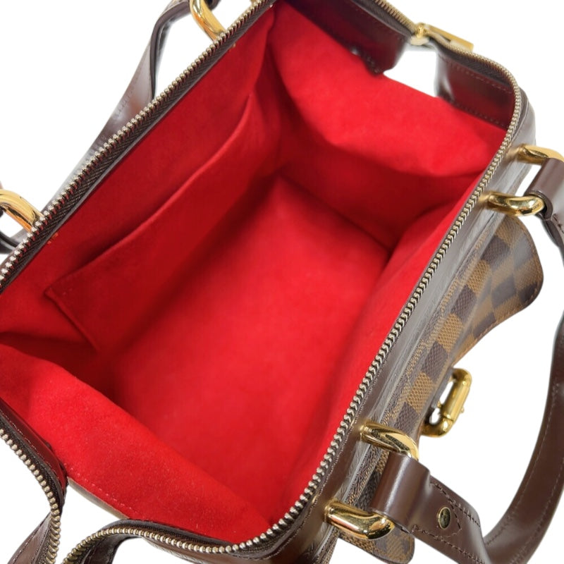 ルイ・ヴィトン LOUIS VUITTON ナイツブリッジ N51201 ブラウン ゴールド金具 ダミエ・エベヌ レディース ハンドバッグ