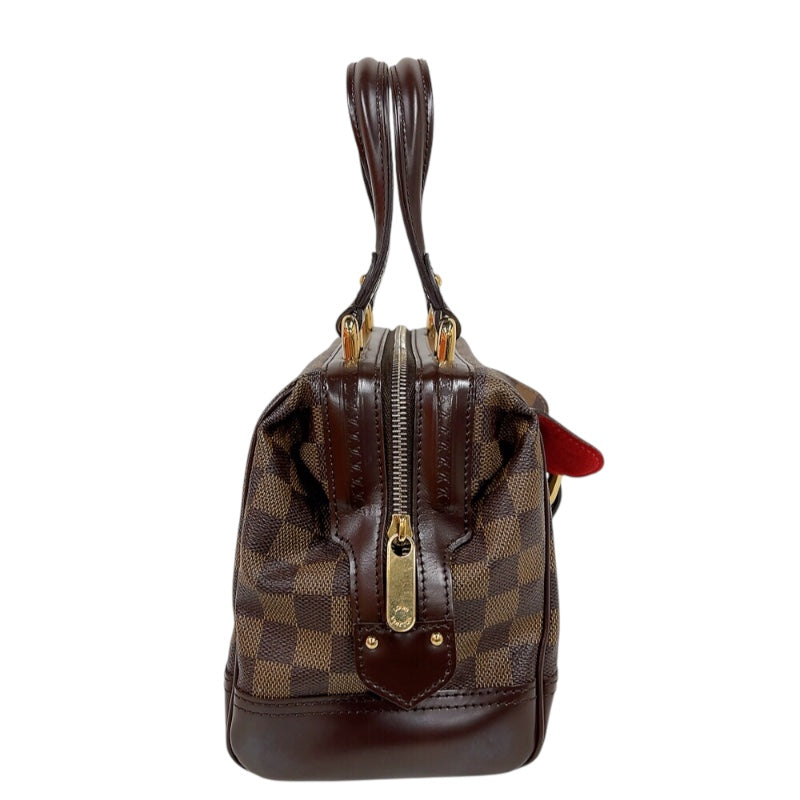 ルイ・ヴィトン LOUIS VUITTON ナイツブリッジ N51201 ブラウン ゴールド金具 ダミエ・エベヌ レディース ハンドバッグ