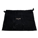 セリーヌ CELINE チェーン ショルダーバッグ クロード 115203 ブラック GD金具 シャイニーカーフ レディース ショルダーバッグ