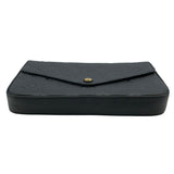ルイ・ヴィトン LOUIS VUITTON ポシェット・フェリシー M64064 ブラック モノグラム・アンプラント レディース ショルダーバッグ