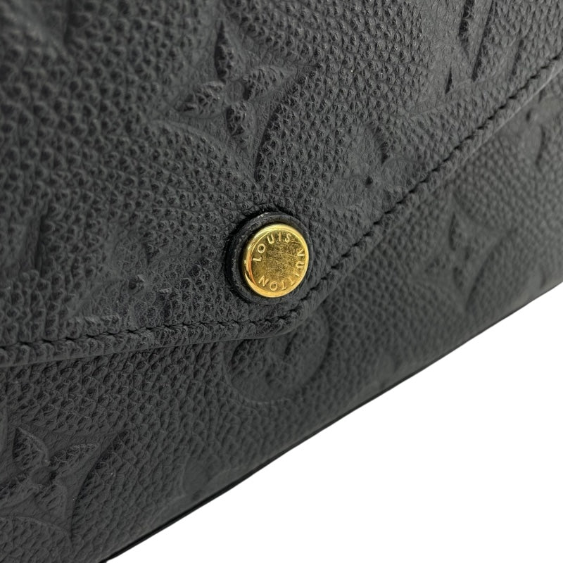 ルイ・ヴィトン LOUIS VUITTON ポシェット・フェリシー M64064 ブラック モノグラム・アンプラント レディース ショルダーバッグ