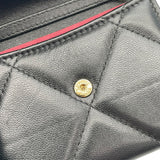 シャネル CHANEL CHANEL19 チェーンコインパス AP1787 31番台 ブラック GD SV金具 ラムスキン レディース コインケース