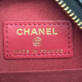 シャネル CHANEL CHANEL19　ラウンドチェーンショルダーバッグ ブラック ラムスキン レディース ショルダーバッグ