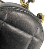 シャネル CHANEL CHANEL19 ラウンドチェーンショルダー AP0945 ブラック GD SV金具 ラムスキン レディース ショルダーバッグ