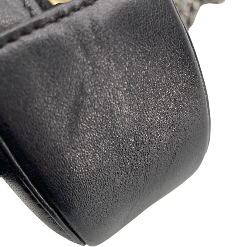 シャネル CHANEL CHANEL19 ラウンドチェーンショルダー AP0945 ブラック GD SV金具 ラムスキン レディース ショルダーバッグ