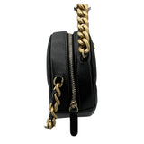 シャネル CHANEL CHANEL19 ラウンドチェーンショルダー AP0945 ブラック GD SV金具 ラムスキン レディース ショルダーバッグ