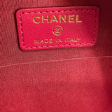 シャネル CHANEL CHANEL19 ラウンドチェーンショルダー AP0945 ブラック GD SV金具 ラムスキン レディース ショルダーバッグ