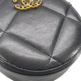 シャネル CHANEL CHANEL19 ラウンドチェーンショルダー AP0945 ブラック GD SV金具 ラムスキン レディース ショルダーバッグ