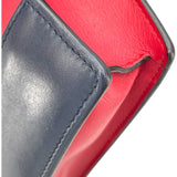 グッチ GUCCI クイーンマーガレットチェーンウォレット 476079 レッド/ネイビー/ホワイト レザー レディース ウォレットチェーン